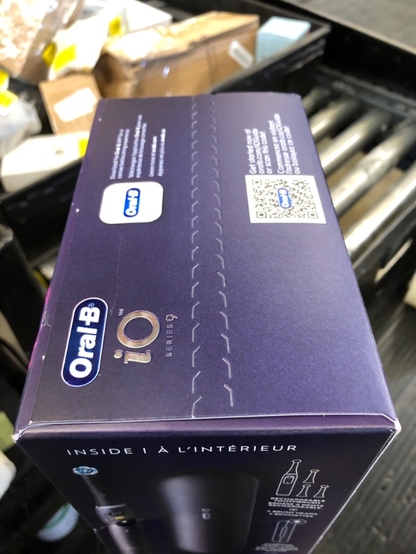 Photo 1 of Oral-B iO Series 9 Electric Toothbrush with 3 Replacement Brush Heads, Black Onyx