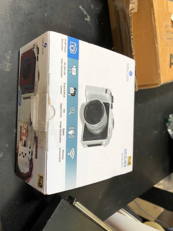 Photo 1 of Minolta MND65 56 MP Autofocus / 4K60FPS Ultra HD Camera w/WiFi and Two Replaceable Faceplates