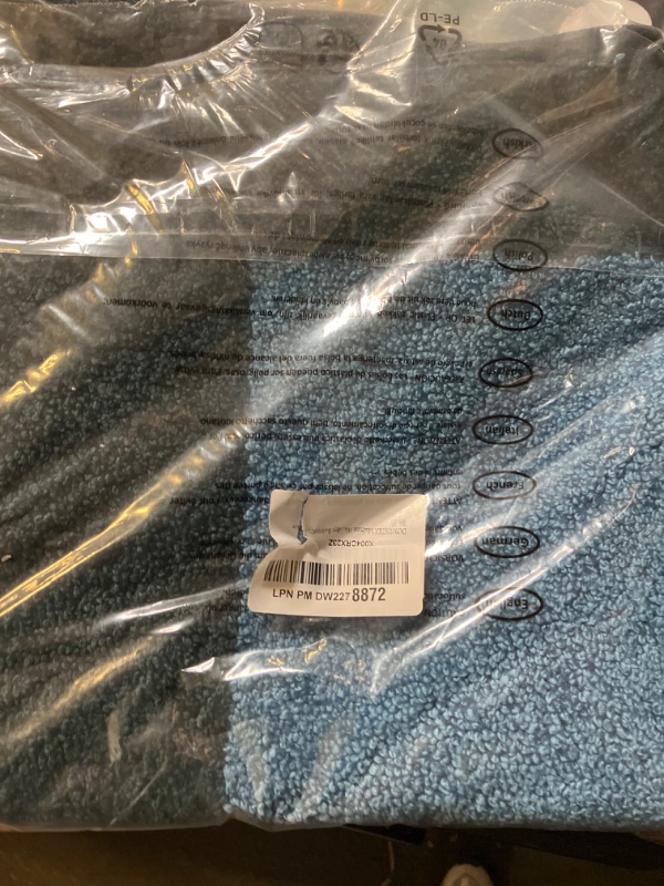 Photo 1 of DOMUSTEX Machine Washable Throw Rug 24" x 36", Non Slip Kitchen Mat for Floor, Absorbent Entryway Rug for Kitchen, Bathroom, Door