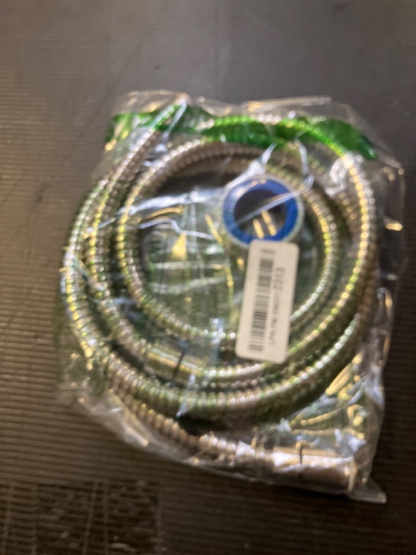 Photo 1 of Eisinly Shower Hose, 69 Inches Extra Long Stainless Steel Handheld Shower Head Hose with Brass Insert and Nut, Flexible, Brushed Nickel