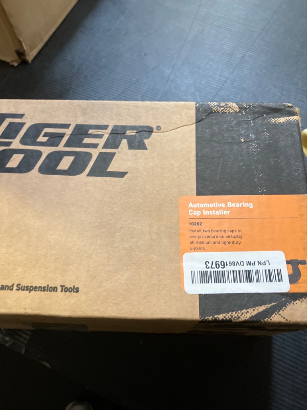 Photo 1 of Tiger Tool Automotive Bearing Cap Installer, Precision Tool for Automotive Bearing Installation on Class 1 – 2 Trucks, Cars, & Equipment, 10202