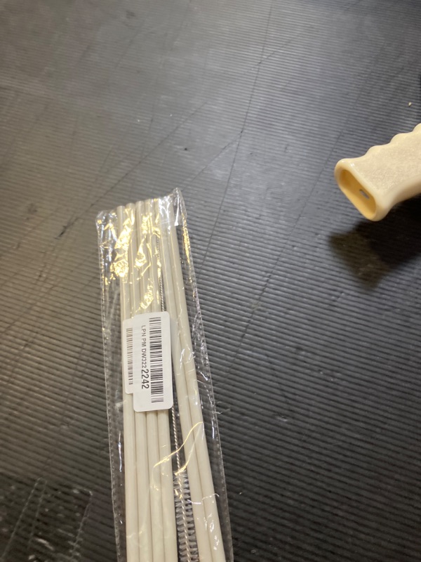 Photo 1 of Replacement Straw Compatible with Simple Modern 24 OZ Tumbler, 5 Pack Reusable Straw with Cleaning Brush, Plastic, Clear