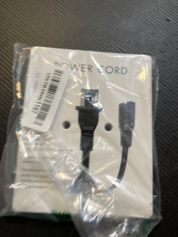 Photo 1 of AC Power Cord Cable Compatible for HP OfficeJet Pro 4650 6978 8035 8025 8600 9015 8710 4630 8028 8020 8720 9025 8610 5212 5255, 2 Prong Replacement 6Ft Printer Power Cable UL Listed