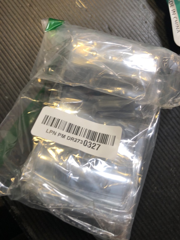 Photo 1 of 50Pcs Badge Holder, Extra Thick ID Card Name Badge Holder, Vertical Name tag Holder with Waterproof Type Resealable Zip