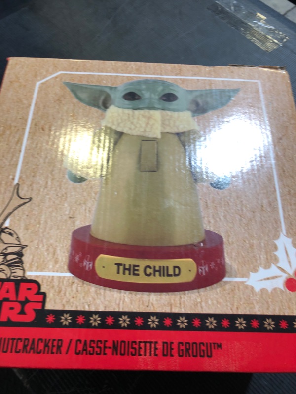 Photo 1 of STAR WARS Kurt S. Adler 8.5-Inch The Child Nutcracker, Multicolor, One Size