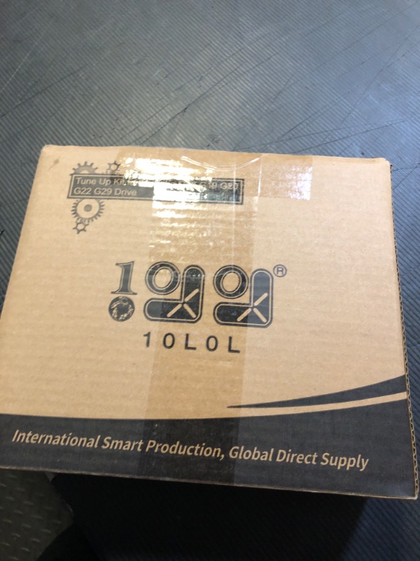 Photo 1 of 10L0L Golf Cart Tune Up Kit with Drive Belt & Starter Gen.Belt for Yamaha G16, G19, G22 and G29 Drive Gas Models with 301cc/357cc Motor Yamaha Service Kit Air Filter Fuel Filter Spark Plug