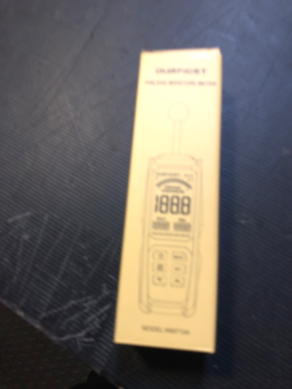 Photo 1 of Moisture Meter, DURFICST 3-inch Color HD Large Screen Moisture Meter with Cloth Bag, 20-40mm Depth Analysis Moisture Meter,for All Building Materials, Wood, Wall, Plaster, Masonry.
