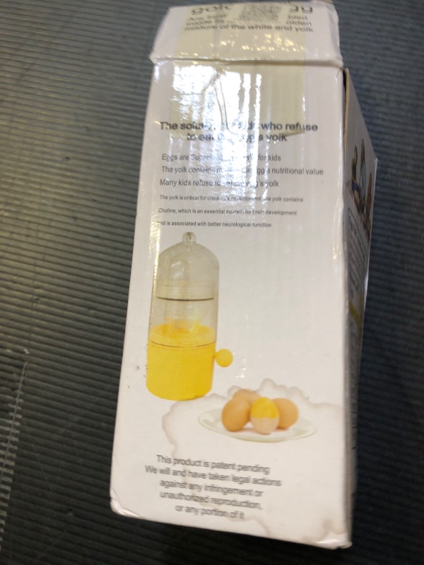 Photo 1 of Horoper Egg Scrambler in Shell Manual Egg Shakers, Egg Spinner for Hard Boiled Eggs Golden Egg Homogenizer Maker Eggs Yolk White Mixer Spinner Kitchen Gadgets Egg Pudding Maker