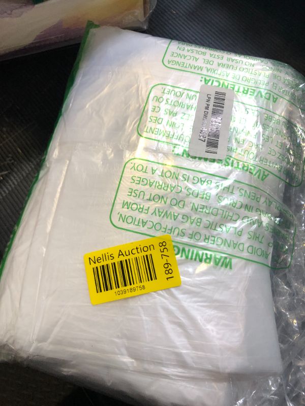 Photo 1 of Atarvana 50pcs Disposable Plastic Sheeting for Body Wrap Top Open 83''×47'' Plastic Sheeting for Film Bathtub Bag, Home Bathtub, SPA, Beauty Salon- Soft & Tear-Resistant