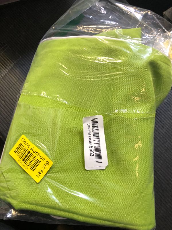 Photo 1 of JOJOGOGO Green Outdoor Pillows Waterproof Decorative Throw Pillow Covers 18x18 Set of 2, Apple Green Spring Outdoor Sunproof Pillows 18 x 18 for Porch Couch Patio Furniture (with White Piping)
