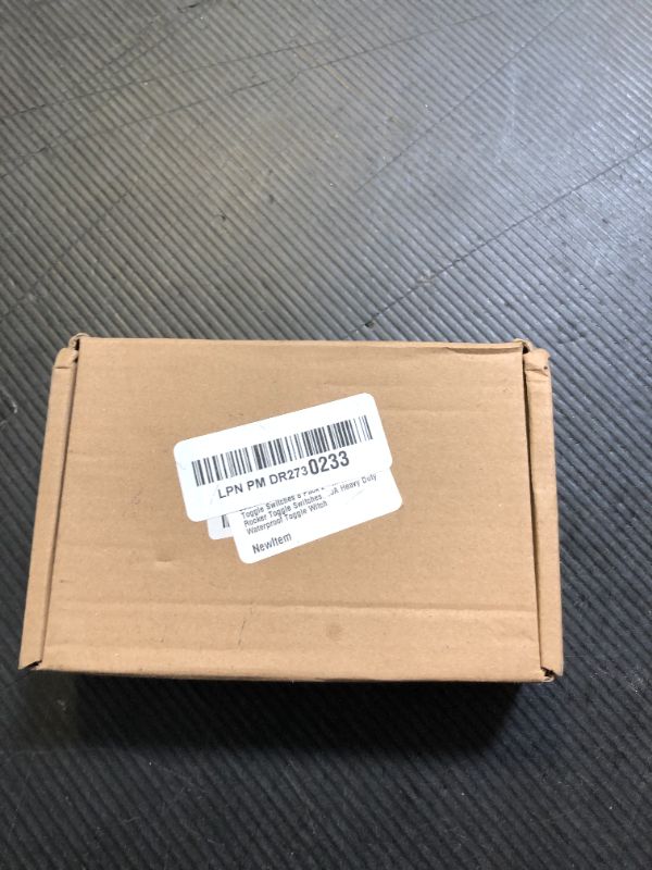 Photo 1 of COROTC Toggle Switches, 8 Pack 2 Pin ON Off SPST Car Rocker Switches, 20A 12V Heavy Duty Waterproof Toggle Switch