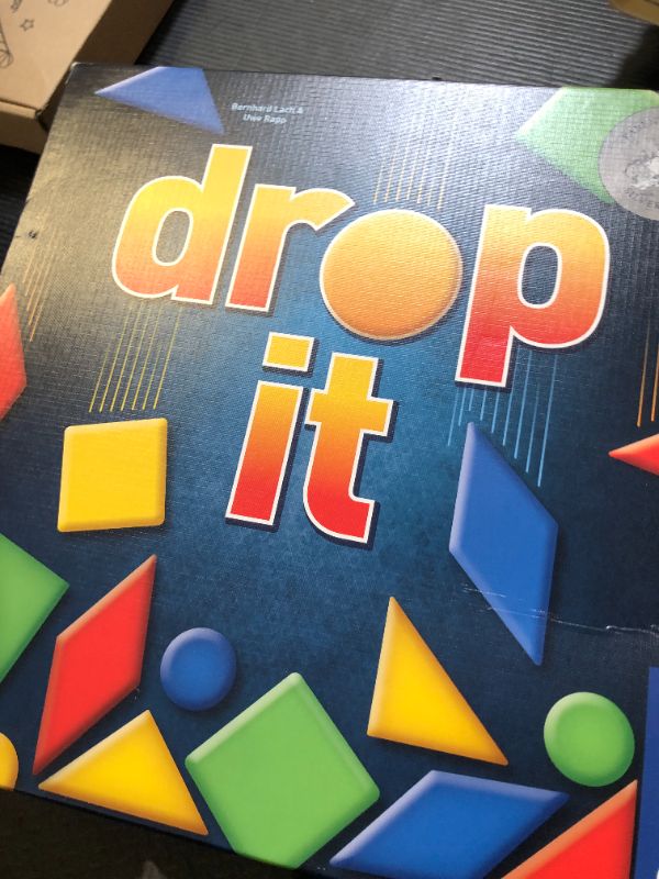 Photo 1 of Thames & Kosmos Drop It | Super Fun Family Strategy Game | Parents' Choice Silver Award Winner, Multi-Color Small
