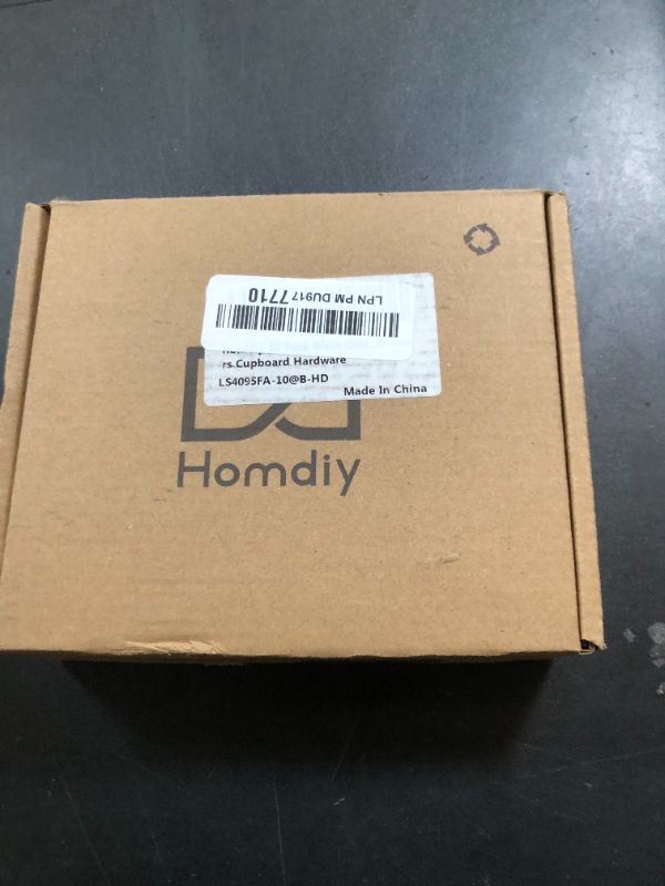 Photo 1 of homdiy 10 Pack Black Cabinet Knobs Round Kitchen Cabinet Knobs Metal Black Dresser Knobs Zinc Cabinet Handles for Desk Drawers Cupboard Hardware