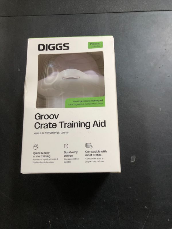 Photo 1 of Diggs Groov Crate Training Aid for Puppies - Dog Crate Licking Toy and Puppy Training Aid - Safe, Calming Dog Enrichment Kennel Toy (Lilac)