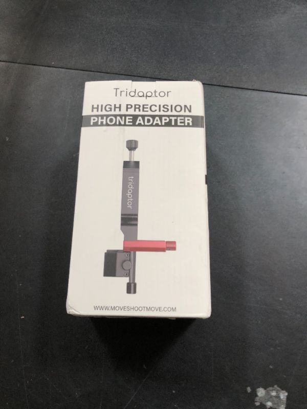 Photo 1 of tridaptor - Universal Digiscoping Adapter | High-Precision Phone to Telescope 3-Axis Metal Holder Mount for Spotting Scope Binocular Monocular Microscope|Fits 2.4" Eyepiece Max&Any Cell Phone Camera