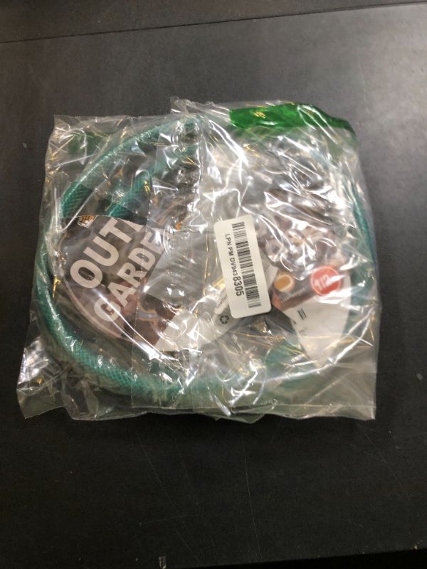 Photo 1 of Garden Hose Leakproof for Gardener: 1/2” PVC Water Hoses with GHT Fittings - 3 FT No Kink and Flexible for Outdoor
