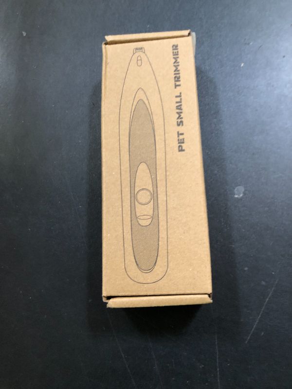 Photo 1 of FURBONA Dog Paw Trimmer with LED Light, Rechargeable Cordless Electric Grooming Clippers, Low Noise Pet Hair Shaver for Small Dogs Cats Trimming Around Paws, Eyes, Ears, Face, Rump