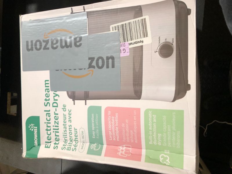 Photo 1 of GROWNSY Bottle Sterilizer and Dryer, Electric Steam Baby Bottle Sterilizer, Bottle Sanitizer for Baby Bottles & Pacifiers, Breast Pump Parts