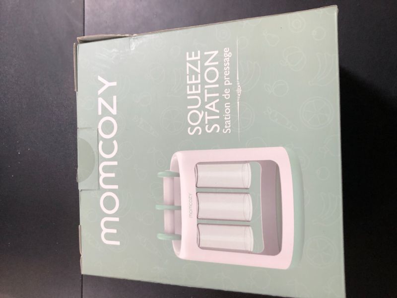 Photo 1 of Momcozy Squeeze Station For Homemade Baby Food,Pouch Filling Station For Puree Food For Babies&Toddlers,No Food Splashing,Dishwasher Safe,BPA-Free,With Reusable Bags
