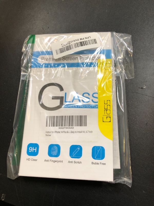 Photo 1 of Fotbor for iPhone 14 Plus & iPhone 13 Pro Max Privacy Screen Protector, 2 Pack Privacy Screen, Anti Spy Tempered Glass Film with Easy to Install Kit, 6.7 Inch