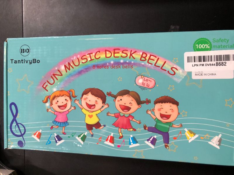 Photo 1 of Desk Bells, Rainbow Diatonic Hand Bells for Kids with 17 Songbook & Musical Flash Cards, Toddler Preschool Musical Learning Toys, Boys & Girls Birthday Gift for 3-Year-Old and Over