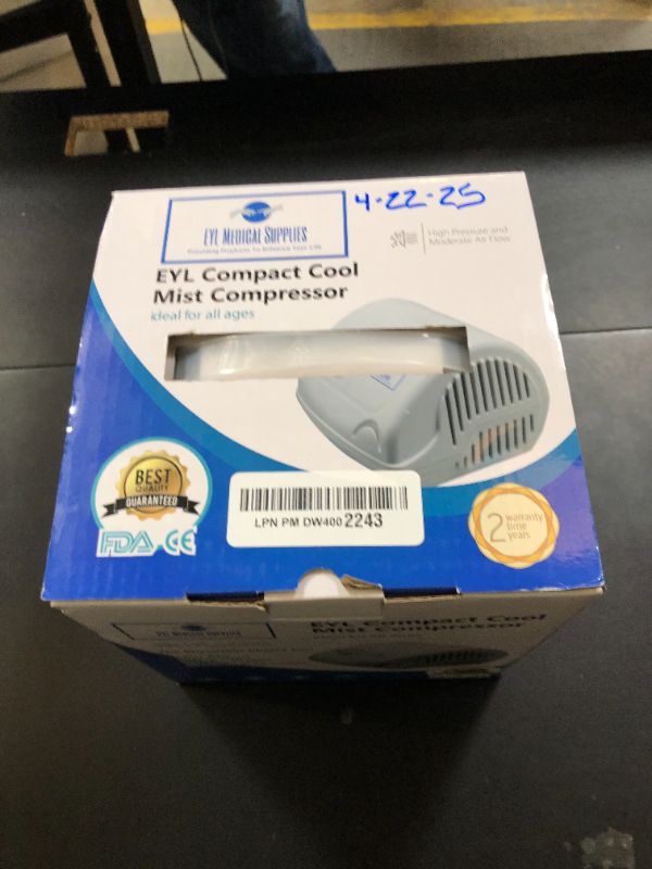 Photo 1 of Nebulizer Machine for Adults Kids,Portable Nebulizer, Jet Nebulizers Personal Steam Inhaler Cool Mist Compressor System Truneb Carry Bag