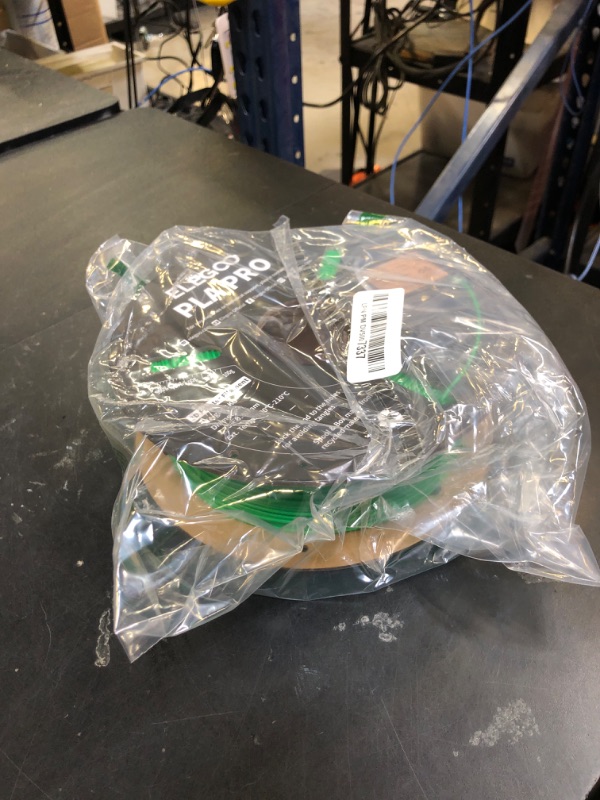 Photo 1 of ELEGOO PLA PRO Filament 1.75mm Green 1KG, 30-250mm/s Printing Speed Improved Rigidity 3D Printer Filament Dimensional Accuracy +/- 0.02mm, 1kg Spool (2.2lbs)