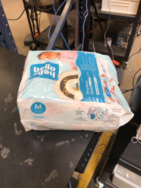 Photo 1 of Hello Bello Premium Swim Diapers I Affordable and Eco-Friendly Disposable Swim Dipes for Babies and Kids I Size Medium - Diaper Size 4-5