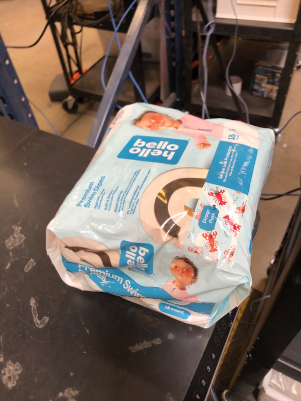 Photo 1 of Hello Bello Premium Swim Diapers I Affordable and Eco-Friendly Disposable Swim Dipes for Babies and Kids I Size Medium - Diaper Size 4-5