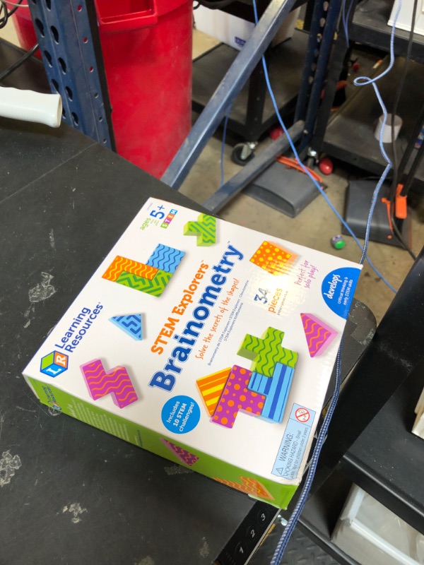 Photo 1 of Learning Resources STEM Explorers Brainometry - 34 Pieces, Ages 5+ STEM Toys for Kids, Brain Teaser Toys and Games, Kindergarten Games,Back to School