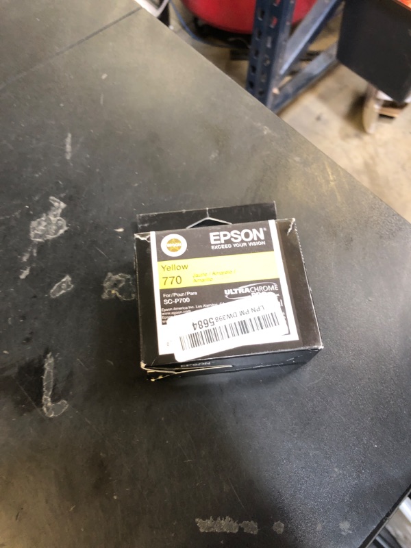 Photo 1 of Epson Ultrachrome PRO10 -Ink - Yellow (T770420)