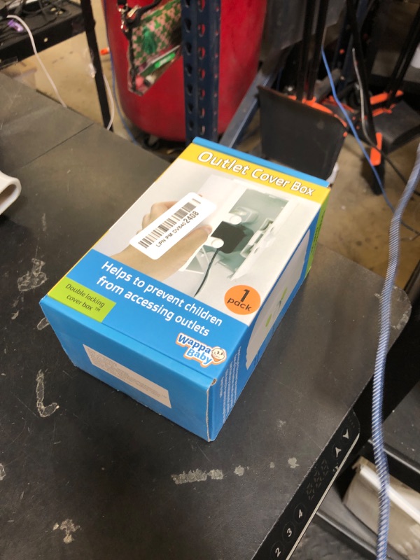 Photo 1 of Baby Safety Outlet Cover BOX [Patent Pending] Double Lock for Much Better Toddler Proofing, Easier Operation, Simple 3 Step Install with Included Screws. Provides Extra Space Inside for Plugs,Adapters