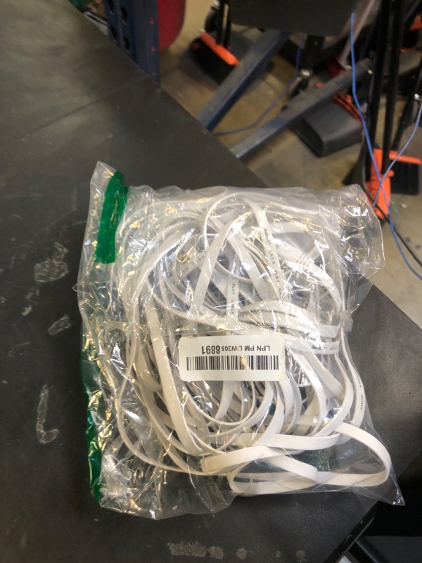Photo 1 of Jadaol Cat 6 Ethernet Cable 50 ft, Outdoor & Indoor 10Gbps Support Cat8 Cat7 Network, Flat RJ45 Internet LAN Computer Patch Cable for Router, Modem, Switch, Gaming Consoles, Streaming Devices, White