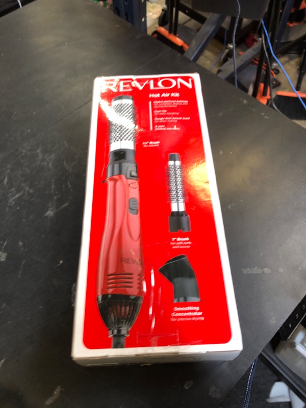 Photo 1 of Revlon 1200W Perfect Style Hot Air Kit | Style, Curl, and Volumize, 3 Piece Set