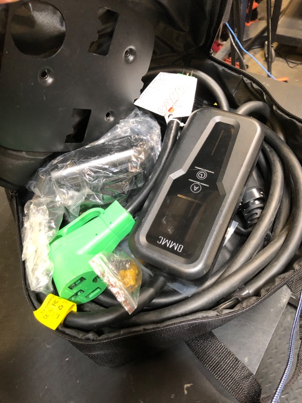 Photo 1 of OMMC Level 2 EV Charger 40Amp - 240V Electric Vehicle Portable Charging Stations with NEMA 14-50, 25FT Cable, Smart APP, 9.6KW Turbo Charge, Plug & Play for J1772 SAE/PHEVs