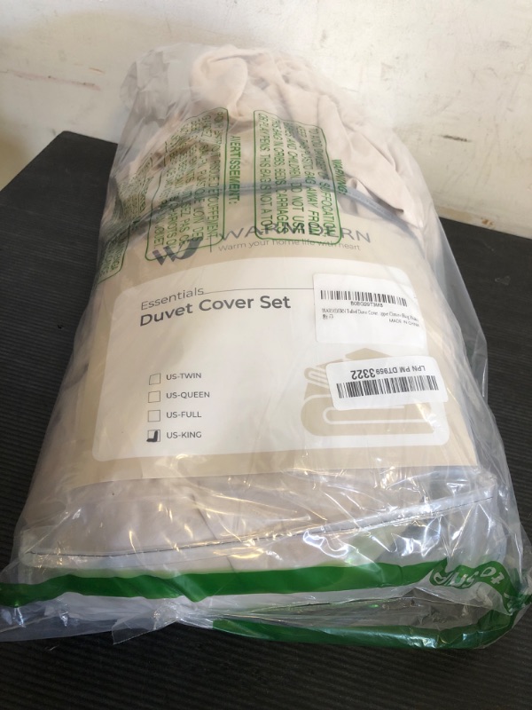 Photo 1 of  Duvet Cover  King Size, Khaki 