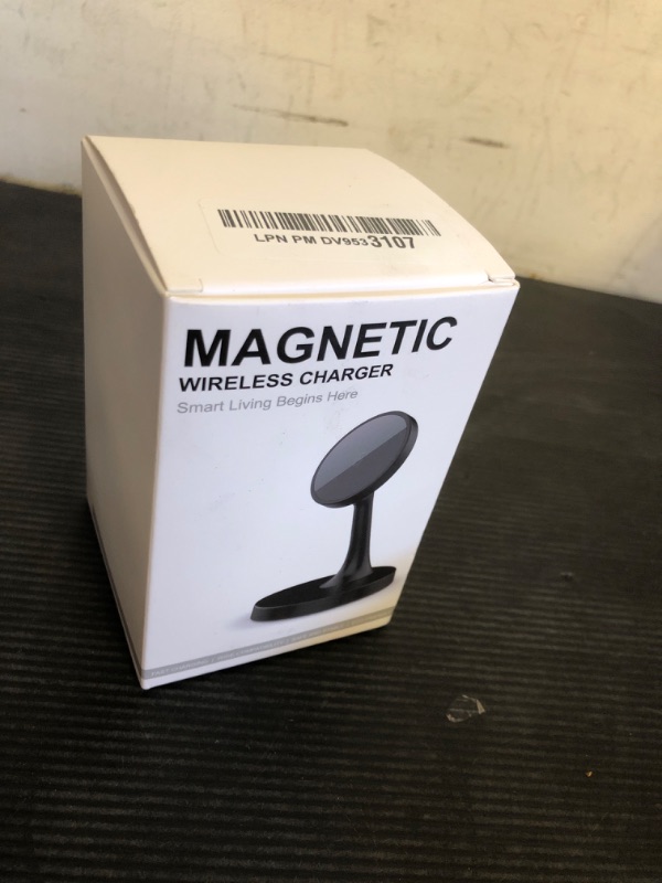 Photo 1 of Magnetic Wireless Charger iPhone Stand 15W Fast Mag-Safe Charger for iPhone 16/16 Pro/16 Plus/16 Pro Max/15/14/13/12 Series Apple Magnet Wireless Charging Station/Pad for AirPods