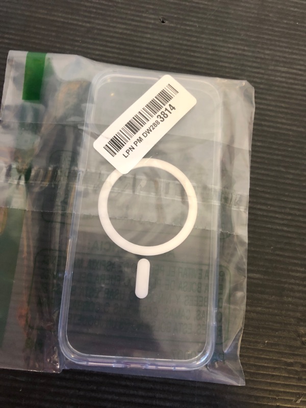 Photo 1 of Temdan for iPhone 16 Pro Max Case Clear, [Compatible with Magsafe][Anti-Yellowing][Military-Grade Protection] Shockproof Slim Magnetic Phone Case for iPhone 16 Pro Max, Transparent