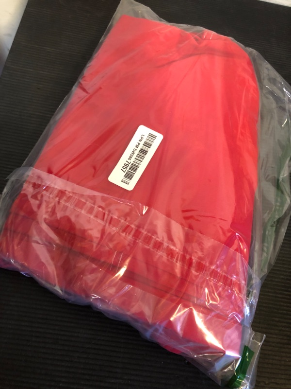 Photo 1 of Dokotoo Women Casual High Waist Cargo Jeans Wide Leg Denim Pants Red Size 14