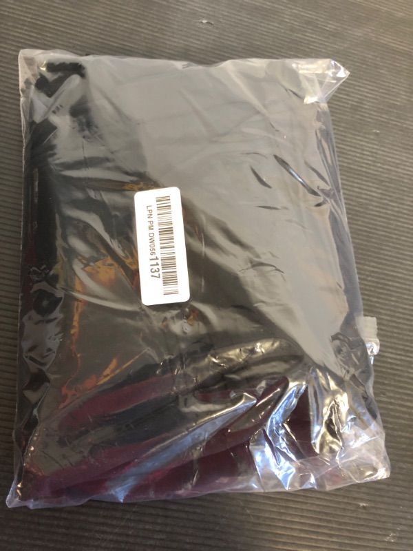 Photo 1 of Size M--POPVIOLET High Waisted Jogger Medical Scrub Pants Women - 7 Pockets Stretch Knit Drawstring Yoga Waistband Slim Fit Pants Black Medium