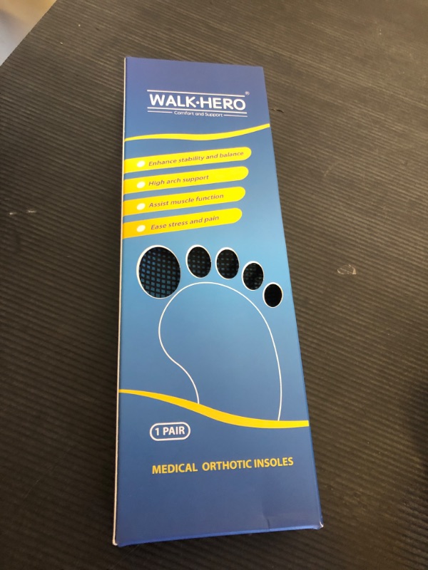 Photo 1 of Plantar Fasciitis Relief - Arch Support Insoles for Men Women, Shoe Inserts for Flat Feet, Orthotic Shoe Insoles All-Day Energy and Comfort with Every Step (Mens 11-11 1/2 | Womens 13-13 1/2)