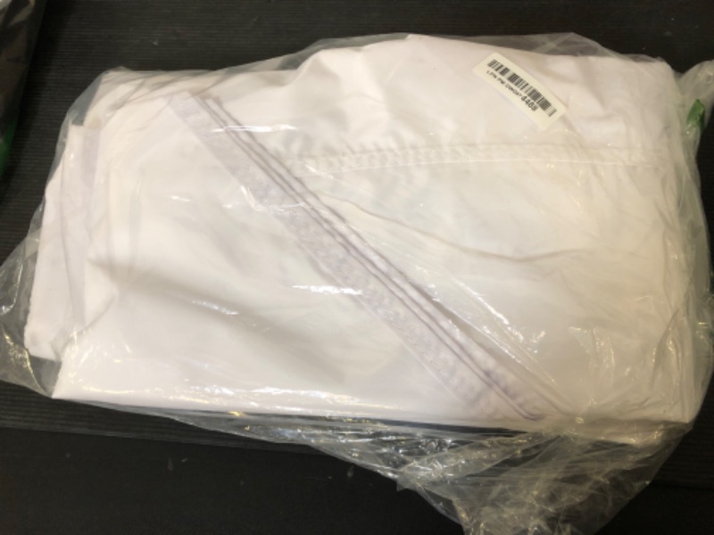 Photo 1 of Eurmax USA New 10x10 Pop Up Canopy Replacement Canopy Tent Top Cover, Instant Canopy Top Cover ONLY, Choose 30 Colors,Bonus 4PC Pack Weight Bag (White)