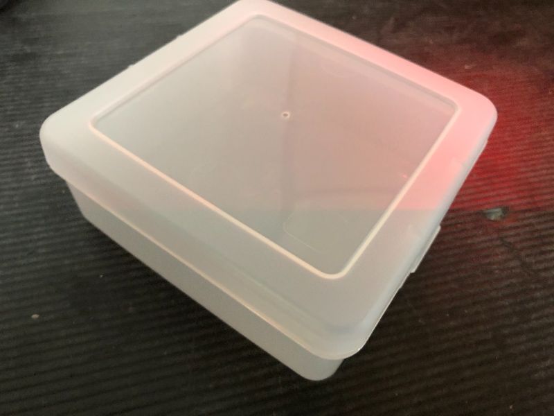 Photo 1 of IRIS USA Pencil Case Box Storage Clear, Small