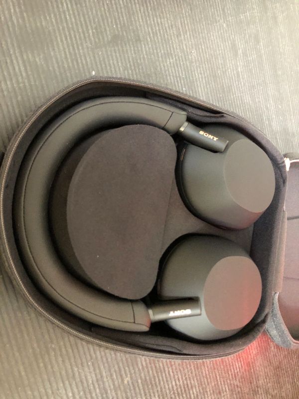 Photo 1 of Sony WH-1000XM5B Noise Canceling Wireless Headphones - 30hr Battery Life - Over-Ear Style - Optimized for Alexa and Google Assistant - Built-in mic for Calls - International Version - Charcoal Black