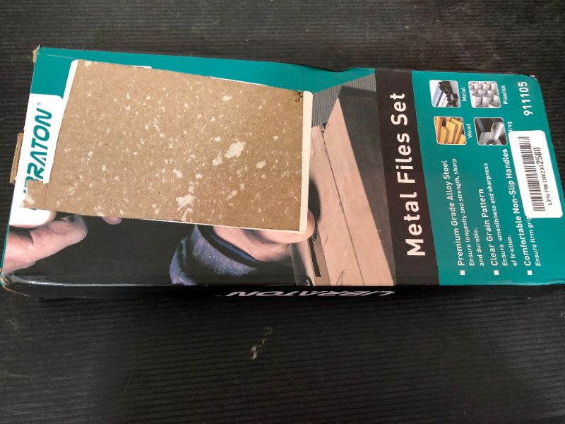 Photo 1 of Libraton 31PCs Metal File Set, Metal Files, Metal Files for Steel, 12 Needle Files with Case, Riffler File, 12 Sandpapers, Steel Brush, File Sets for Wood and Metal, for Metalworking & Woodworking