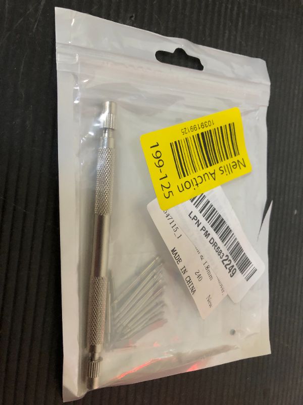 Photo 1 of Sliverdew Watch Repair Kit -  Watch Band Pins, Spring Bar Tool, Heavy Duty Stainless Steel Pins, Link Remover, Diameters 1.5mm & 1.8mm