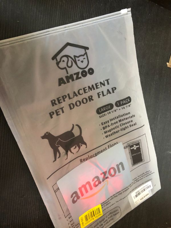 Photo 1 of AMZOO Large Replacement Dog Door Flap Compatible with PetSafe Measures 16 7/8” x 10 1/8” PAC11-11039