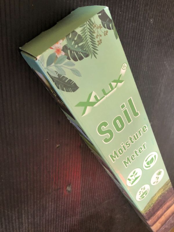 Photo 1 of XLUX Long Probe Deep Use Soil Moisture Meter, Water Monitor Indicator Sensor, Hygrometer for Outdoor Indoor Large Pot Plants, Flower, Gardening, Farming