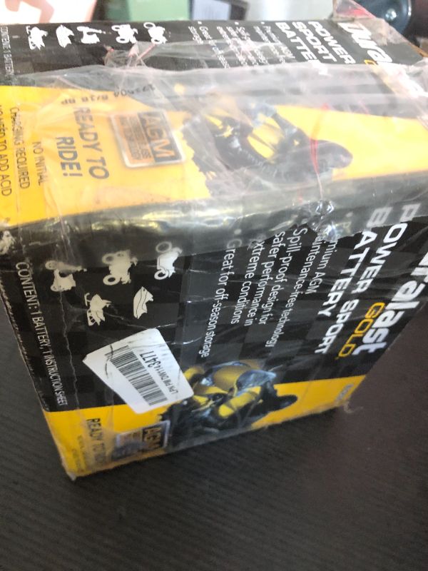 Photo 1 of Motorcycle Battery YTX20HL-BS, UPLUS EB20H-3 Snowmobile UTV ATV YTX20L-BS YUAM320BS Maintenance Free Sealed AGM Powersports Compatible with Yamaha Honda Suzuki Harley-Davidson Kawasaki Jet Ski