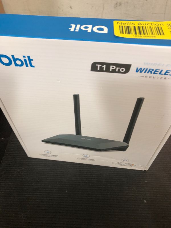 Photo 1 of Dbit N300 Easy Setup Wireless Wi-Fi Router Smart Home Internet Router - 2 x High Power Antennas, Supports Access Point, WISP, Up to 300Mbps (T1 Pro)